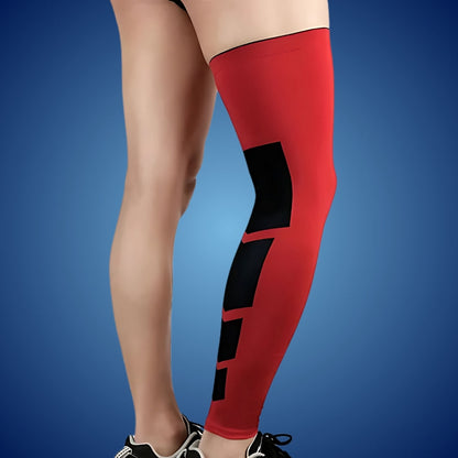 LegVital Full-Leg Compression Sleeve for Optimized Blood Circulation, Muscle Support, and Fast Recovery for Athletes and Versatile Use