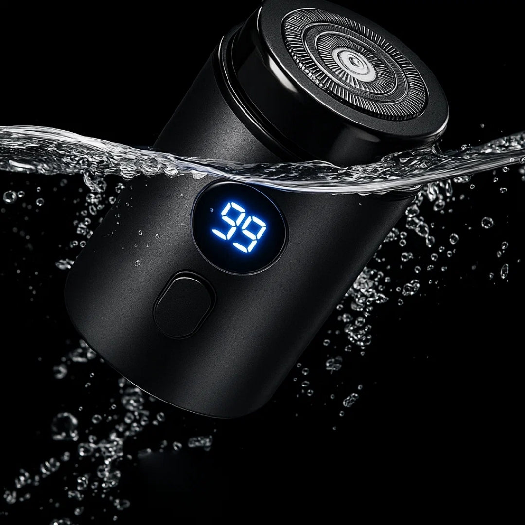 SwiftGroom | Travel Electric Razor – Compact USB Shaver – Waterproof IPX7 – Smooth Portable Grooming for Men with Close Shave Comfort