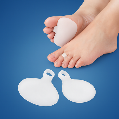 FootAlign Gel Metatarsal Pads | Relieve Foot Pain - Reduce Pressure - Absorb Shock - Improve Foot Comfort - Daily Foot Support