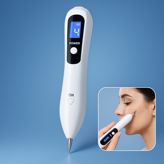 DermaGlow | Mole Removal Pen – Non-Invasive Plasma – Cordless & Rechargeable – At-Home Skin Tag & Freckle Treatment