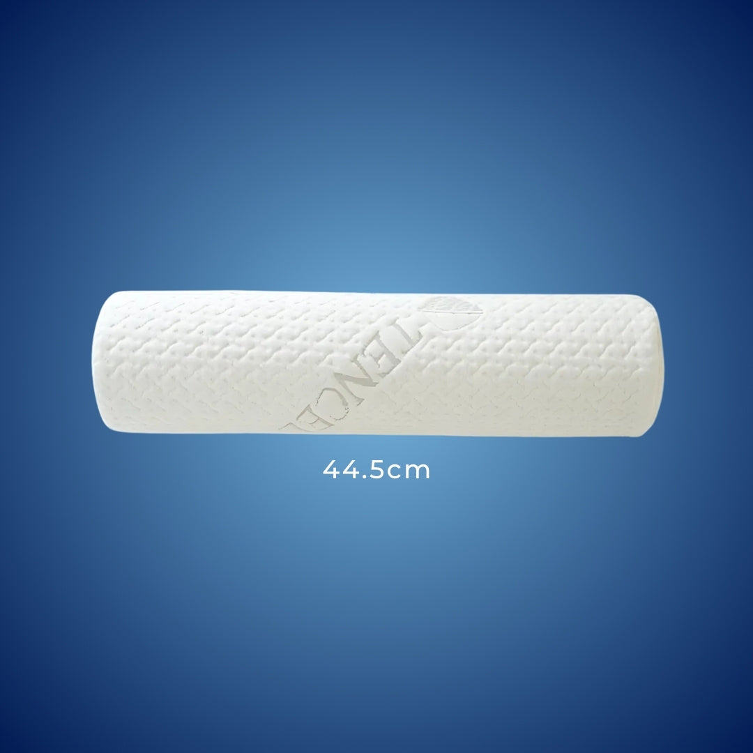 RelaxPosture Memory Foam Neck Roll Pillow – Perfect for Sleep, Travel, and Pain Relief with Ergonomic Support