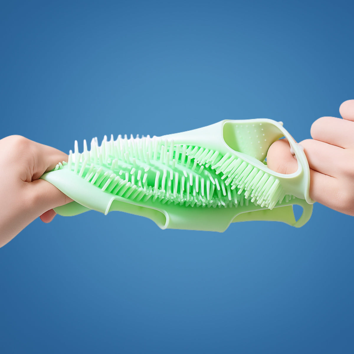 SiliceaCare | Silicone Body Scrubber Glove – Gentle Exfoliation – Antibacterial Washable Design – Smooth Skin for All Types