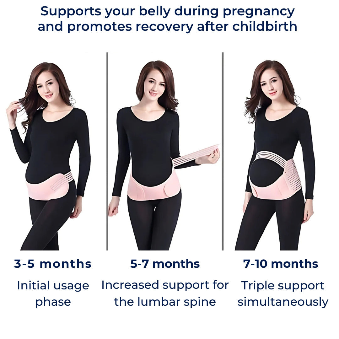 PregnancyEase | Maternity Belly Band – Support Belt for Pregnant Women – Back & Pelvic Support – Posture Comfort – Stability & Recovery