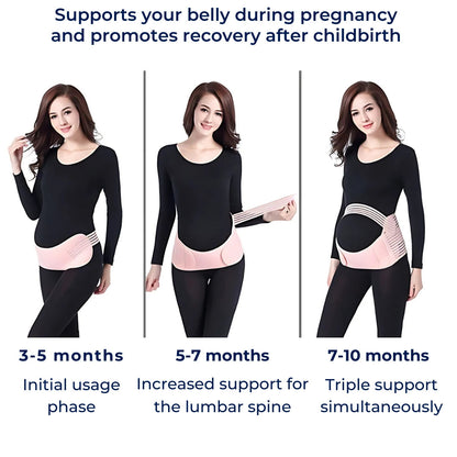 PregnancyEase | Maternity Belly Band – Support Belt for Pregnant Women – Back & Pelvic Support – Posture Comfort – Stability & Recovery