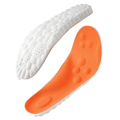 Stridex | Running Insoles - Foot Pain Relief Shock-Absorbing - Breathable Arch Support for Active Adults
