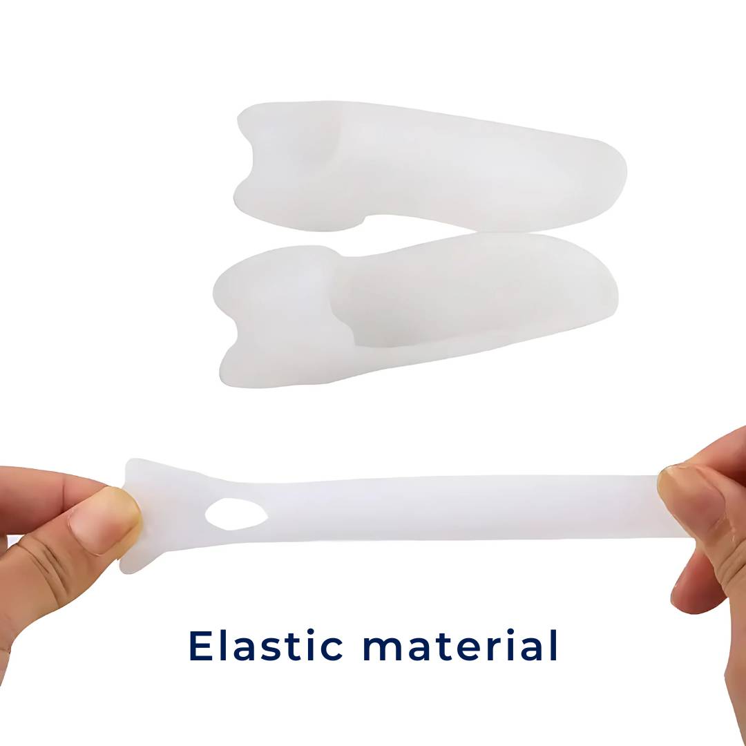 BunionGuard Quintus Varus | Toe Separator for Little Toe - Bunion Protection Gel - Misalignment - Pain Relief