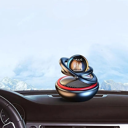 EcoFresh | Solar Car Air Freshener – Odour Elimination – Continuous Fragrance – Stylish Dashboard Design – No Batteries Needed