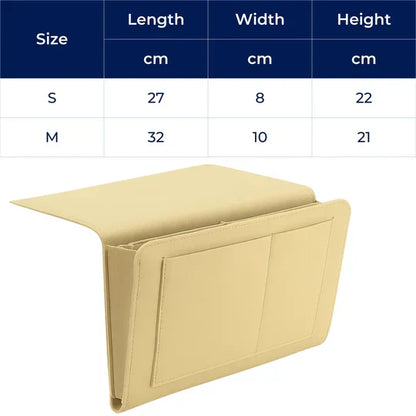 BedEase | Bedside Organiser Caddy – Essentials Within Reach – Thick Felt Durable Material – Save Space Stay Organised & Enjoy Nighttime Comfort