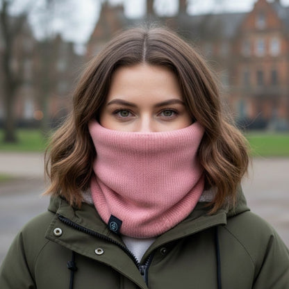NordWarm | Winter Neck Gaiter – Wind-Blocking Warmth – Soft Thick Knit Tube Scarf for Men & Women – Keeps Neck Warm & Cosy Outdoors