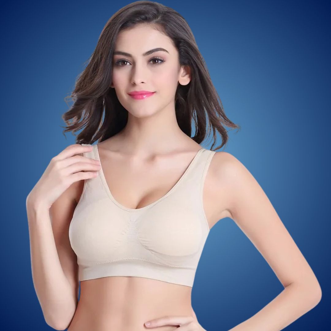 BreathEase Seamless Air Bra | Comfortable Lightweight Support for Everyday Use - Active Wear and Postpartum Recovery