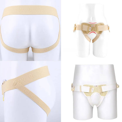 ReliefGuard Adjustable Inguinal Hernia Support Belt | Comfortable Breathable Inguinal Hernia Brace for Men - Improves Mobility