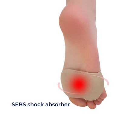 NeuRelief | Gel Morton’s Neuroma Pads – Shock‑Absorbing Support – Silicone Gel Cushion – Everyday Comfort for Standing & Walking