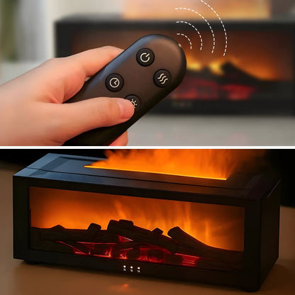 CalmAura | Essential Oil Diffuser Humidifier – Deep Sleep & Dry-Air Relief – Quiet USB-Powered 150 ml Tank – Bedroom & Living Room