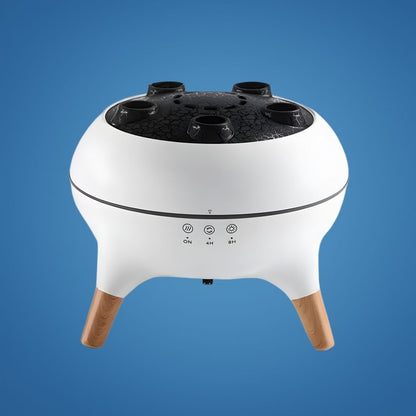 AirSoothe | Humidifier – Quiet LED Jellyfish Effect – Remote Control – Relieves Dry Skin & Congestion for Peaceful Sleep & Relaxation