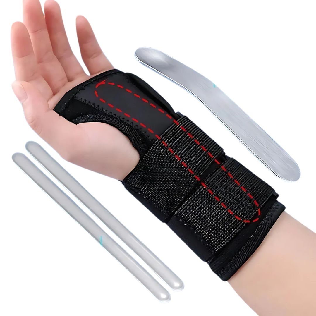 WristGuard Secure Wrist Bandage | Injury Recovery - Carpal Tunnel - Arthritis - Sports - Daily Support