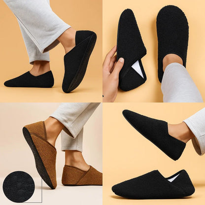 StayCosy | Warm Men’s House Slippers – Fleece-Lined Comfort – Non-Slip Sole – Relieves Cold Feet – Keeps You Cosy All Winter Indoors