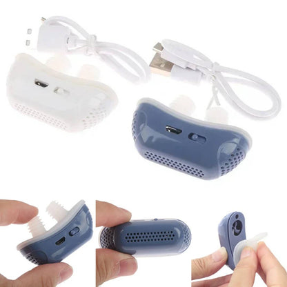 RestEase Micro CPAP Sleep Apnoea Machine | Portable Anti-Snoring Device - Rechargeable - Travel-Friendly CPAP Alternative