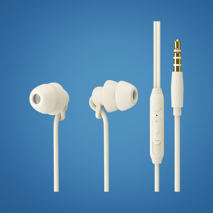 SomniSil | Sleep Earphones – Noise-Cancelling – Ergonomic Silicone – For Side Sleepers – Blocks Snoring & Traffic – All-Night Comfort