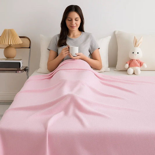 CoolBreeze | Cooling Blanket – Temperature Regulating – Breathable Bamboo Fibre – Cooler Nights – Relief From Night Sweats and Overheating
