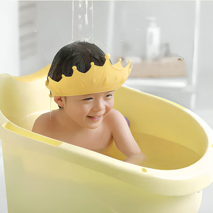 GentleGuard | Baby Shower Shield – No Tears Bathing – Adjustable Waterproof Visor – Safe Hair Wash for Toddlers