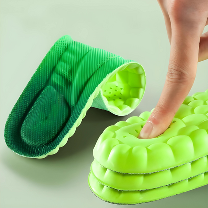Stridex | Running Insoles - Foot Pain Relief Shock-Absorbing - Breathable Arch Support for Active Adults
