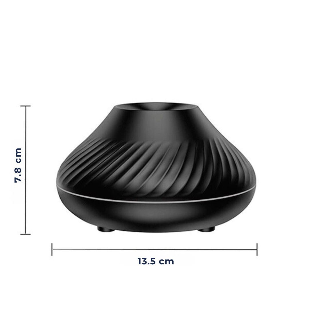 FlameGlow Air Humidifier Aromatherapy Diffuser | Adds Moisture - Relieves Dry Air - Helps to Relax - Quiet Diffuser for Home or Office