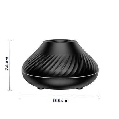 FlameGlow Air Humidifier Aromatherapy Diffuser | Adds Moisture - Relieves Dry Air - Helps to Relax - Quiet Diffuser for Home or Office