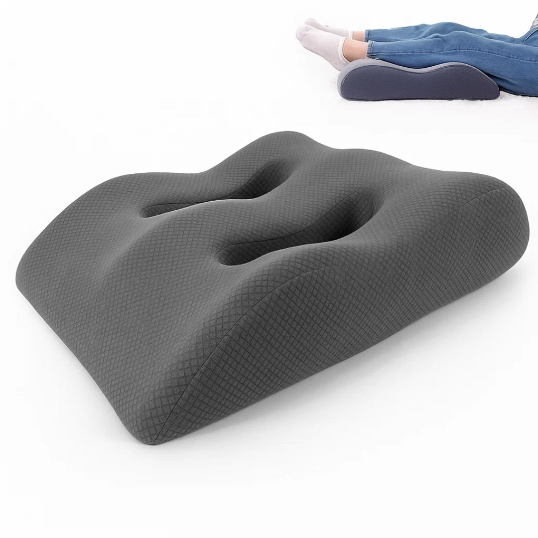 ElevateEase | Leg Elevation Pillow – Improve Circulation & Swelling Relief – Memory Foam with Breathable Cover – Tired Legs Support