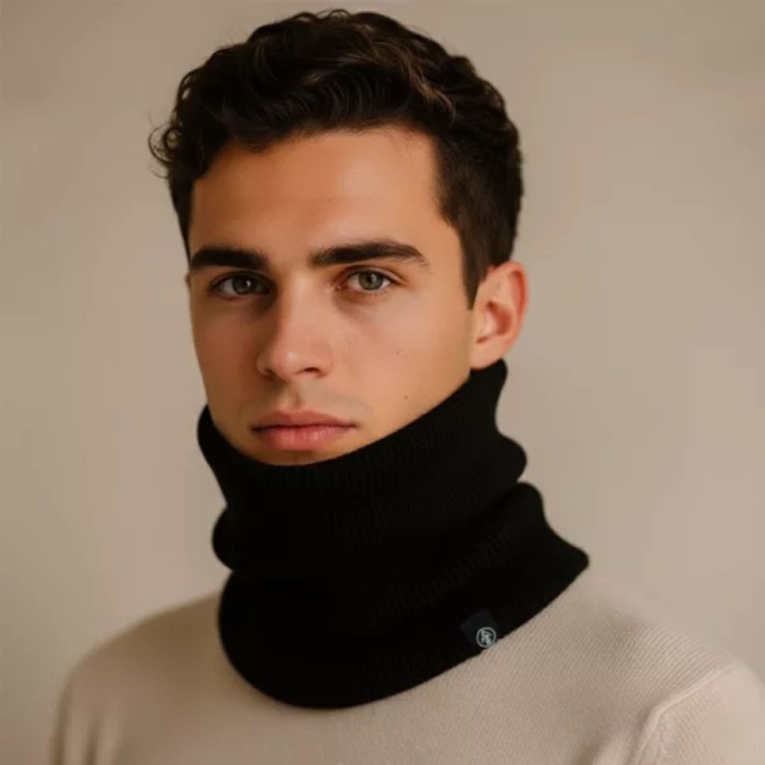 NordWarm | Winter Neck Gaiter – Wind-Blocking Warmth – Soft Thick Knit Tube Scarf for Men & Women – Keeps Neck Warm & Cosy Outdoors