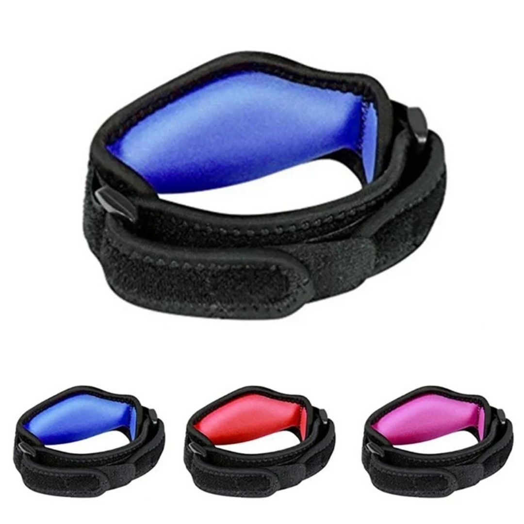 FlexSupport Adjustable Elbow Brace Support Pad | Elbow Pain Relief - Compression for Elbow Pain - Comfortable Elbow Brace
