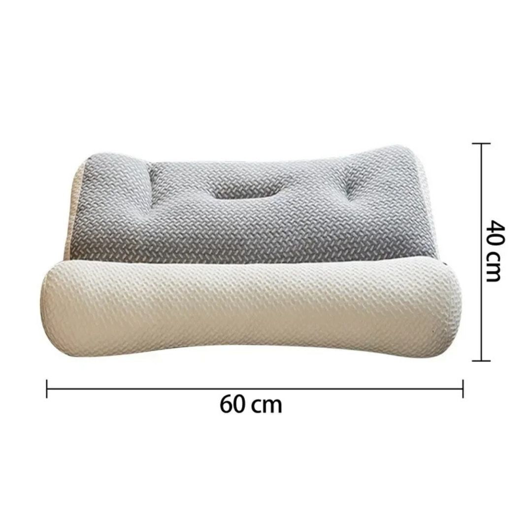 SpineEase | Orthopedic Neck Pillow – Pain Relief – Breathable Memory Foam – For Side Sleepers & All Sleep Positions