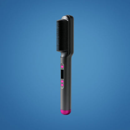 StyleSwift | Hot Comb Straightener – Instant Heat Up – Ceramic Coated – Frizz-Free Shiny Hair for All Types – Salon Smooth Results