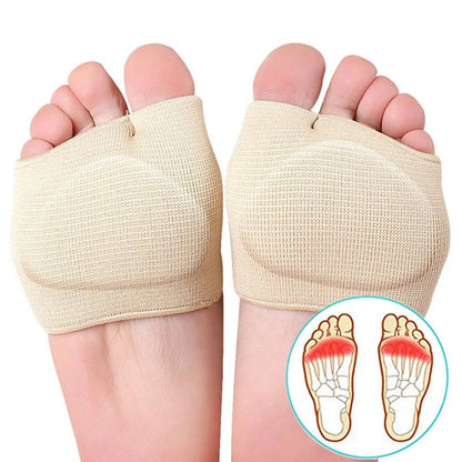 CushionFlex Forefoot Protection | Silicone Gel Cushion - Absorbs Shock on Foot - Pain Relief - for Metatarsalgia - Daily Comfort