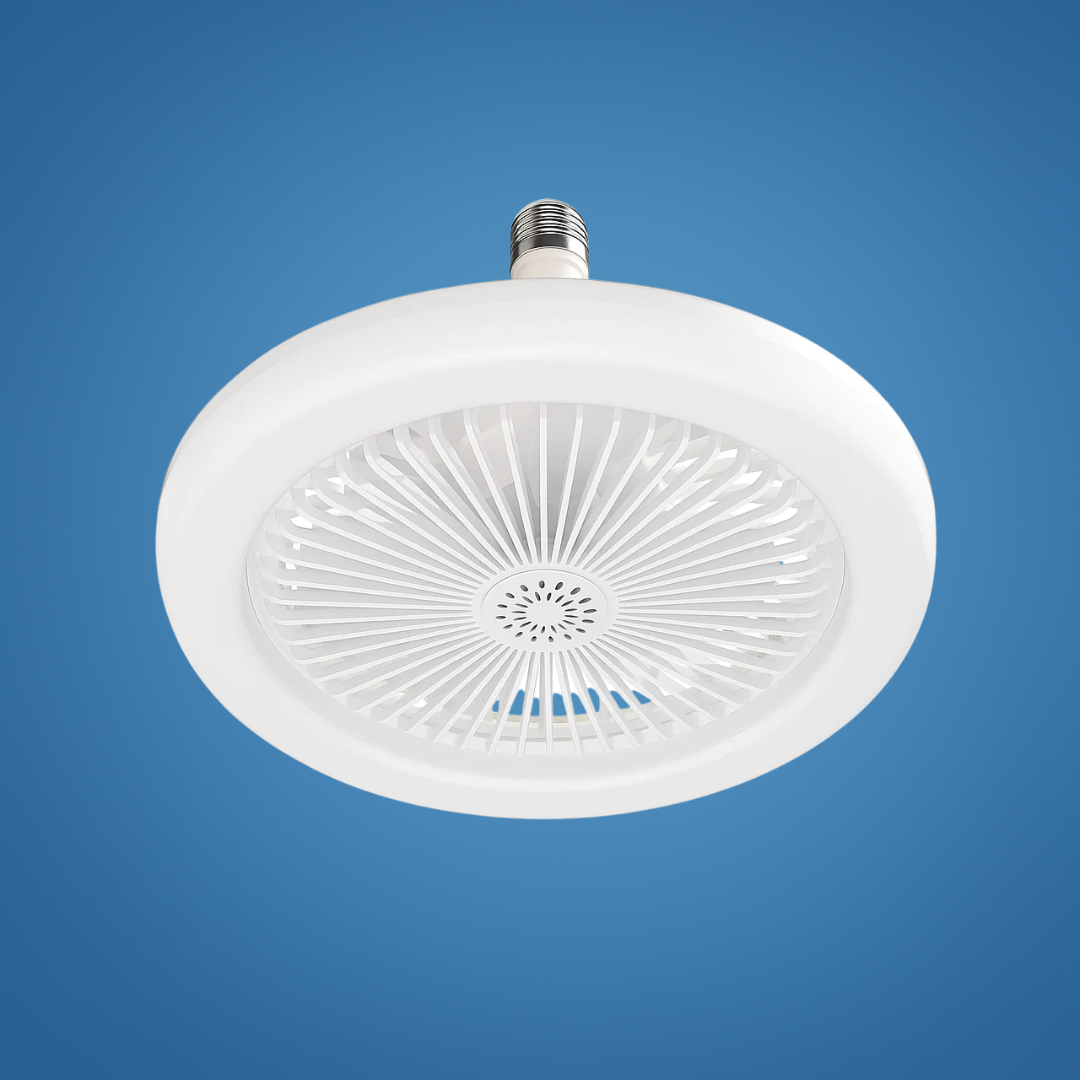 AirLume | Ceiling Fan Light – Easy Installation – E27 Bulb Socket – Remote Control – Quiet Energy Saving Cooling for Home & Office