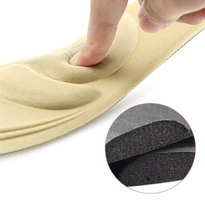ComfortFlex 4D Memory Foam Insoles | Foot Pain Relief - Enhanced Foot Comfort - Cushioned Arch - Heel Support