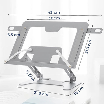 ReadEase | Adjustable Reading Stand – Ergonomic Neck-Relief – Foldable Compact Design – For Home, Office & Desk Comfort