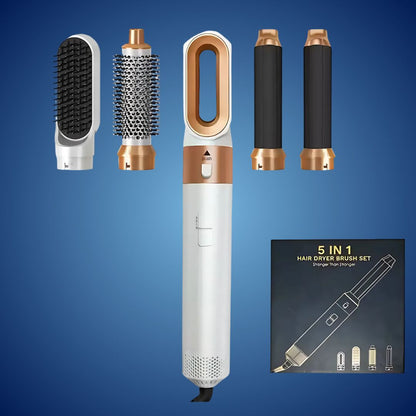 StyleWave 5 In 1 Airwrap Hair Styler | Drying - Curling - Smoothing | Versatile Heat Protection Tool for Salon-Quality Results
