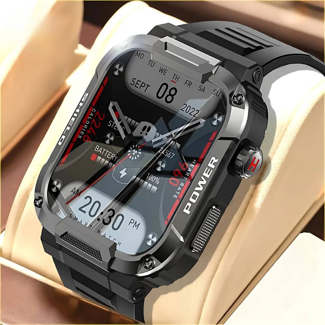 ProActive Xtreme Rugged Smartwatch | Health and Fitness Tracker - 110+ Sports Modes - Sleep Tracking - Durable Smartwatch