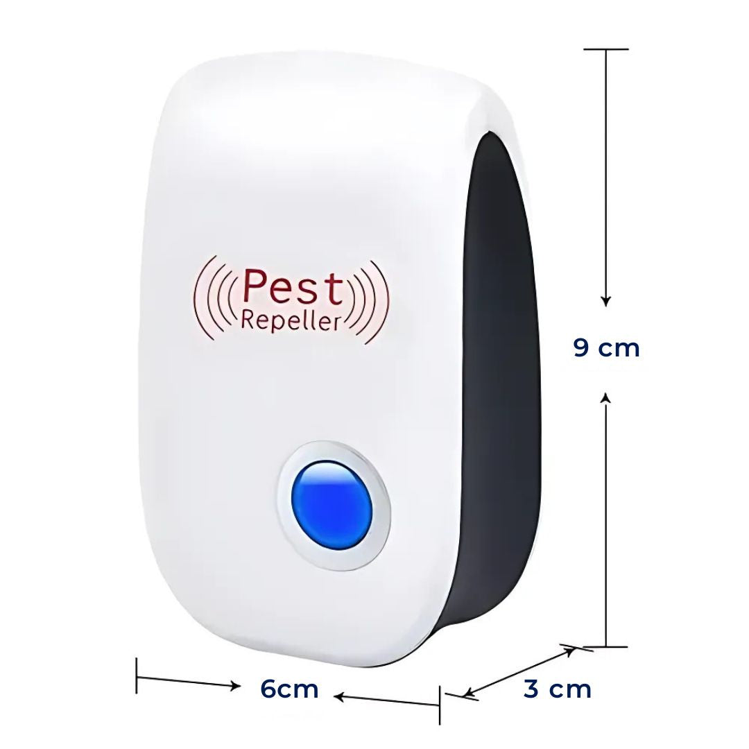 PestGuard | Ultrasonic Pest Repeller – Chemical-Free Protection – Silent Operation – Safe for Homes with Children and Pets