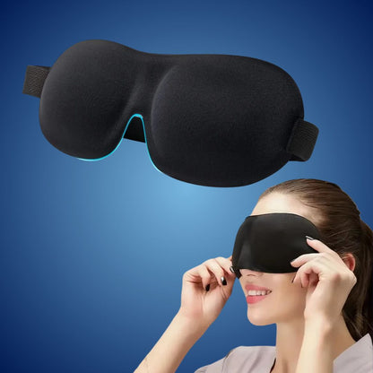 LumiShade Darkening Sleeping Mask | Light Blocking Comfort - for Shift Workers - Travelers - Light Sensitive Sleepers