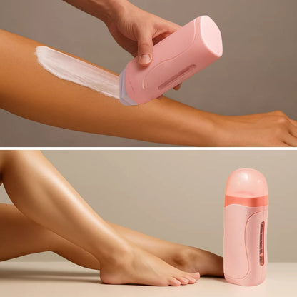 SmoothVoyage | Roll-On Wax Warmer – Long-Lasting Smooth Skin – Compact Portable Design – Gentle on Sensitive Skin – Perfect for Travel
