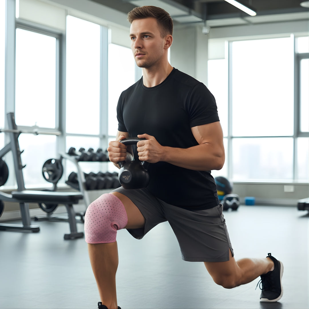 KneeGuard | Compression Knee Support – Joint Stabilisation – Breathable Knee Pad – Relieves Pain – Boosts Mobility – All-Day Comfort