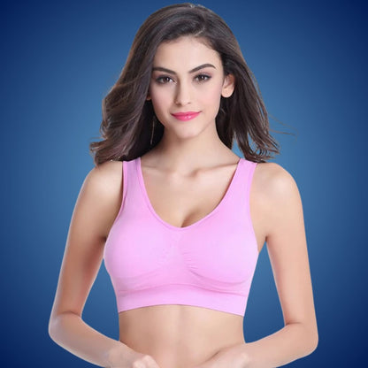 BreathEase Seamless Air Bra | Comfortable Lightweight Support for Everyday Use - Active Wear and Postpartum Recovery