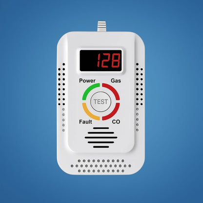 SafeSense | Carbon Monoxide Detector – Digital Display – 85dB Loud Alarm – Home Safety Device – Early Warning Protection for Family