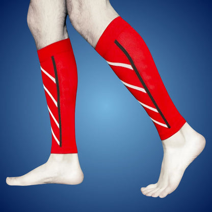 CalfComfort Compression Sleeves | for Pain Relief - Enhanced Circulation during Workouts and Travel