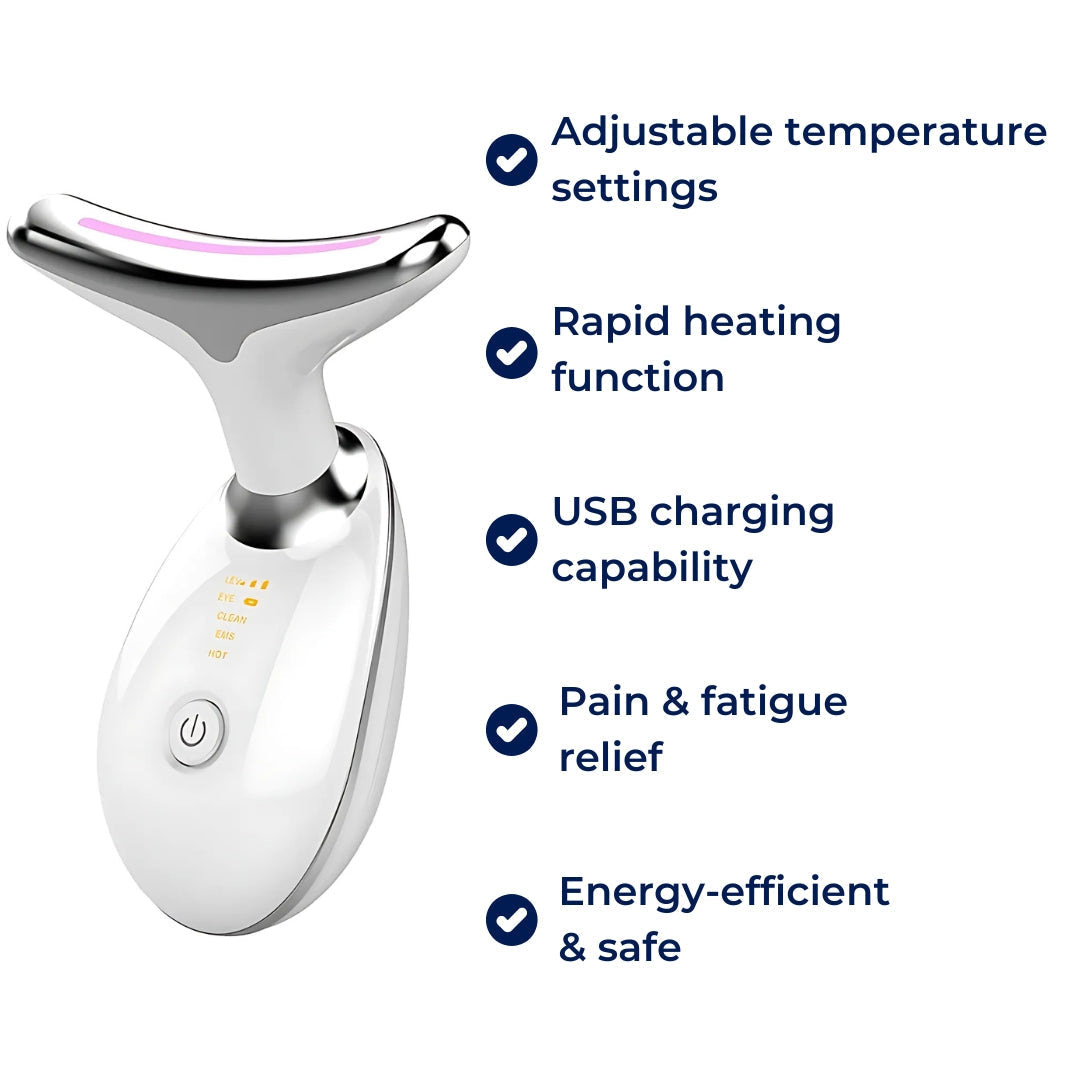 LumiLift | EMS Facial Toner – Microcurrent Skin Tightening, Anti-Aging & Double Chin + Wrinkle Reduction