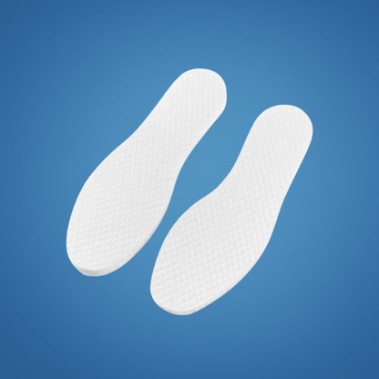 FreshStep | Five Disposable Insoles – Sweat Absorbing & Odour Control – Wood Pulp Breathable Layer – Keeps Feet Dry, Fresh & Comfortable