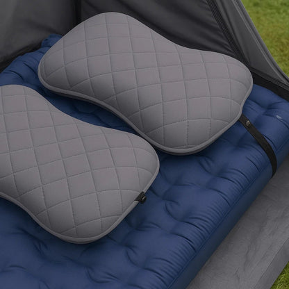 TravelEase | Travel Neck Pillow – Ergonomic Neck Support – Inflatable & Lightweight – Eases Neck Pain – Compact for Flights & Train
