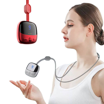 NeckEasePro Portable EMS Cervical Spine Massager | Pain Relief for Neck and Shoulder Tension - Muscle Relaxation