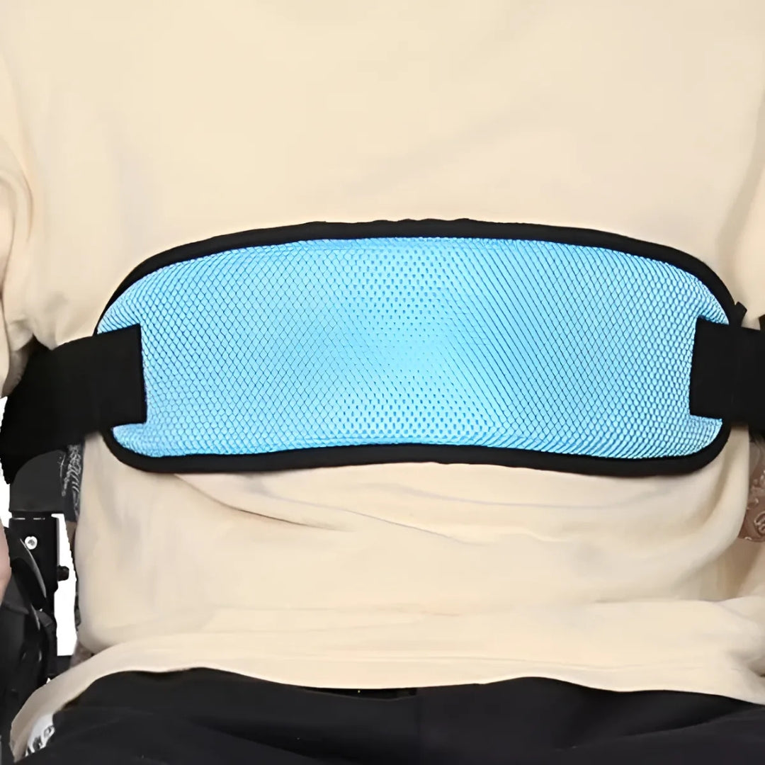 SafeSeat | Wheelchair Safety Belt – Adjustable – Fall Prevention – Posture Support – Comfort Fit for Seniors & Disabled